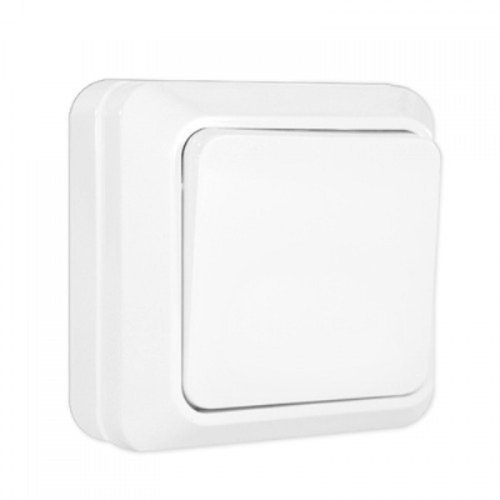 Выключатель накладной ASD Bolleto 7021 1-кл. белый фото Выключатель накладной ASD Bolleto 7021 1-кл. белый картинка